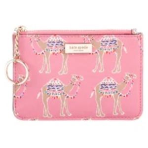Kate Spade Camel Party Coin Cardholder